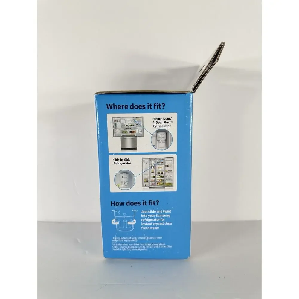 Genuine Samsung DA29-00003G Refrigerator Ice & Water Filter New Sealed 6 Pack